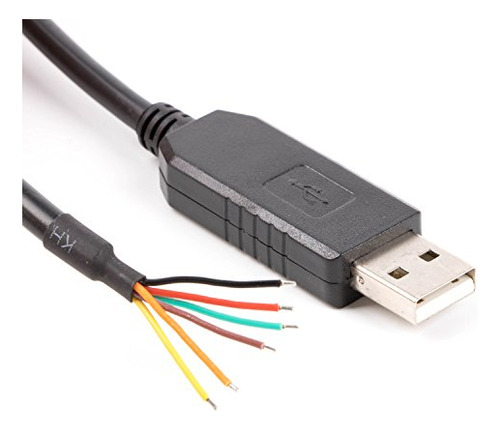 Cable De Serie Usangreen Con Chip Ftdi Usb A 5 V Ttl Uart, C