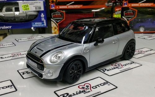 1:18 Mini Cooper S 2015 Plata Norev