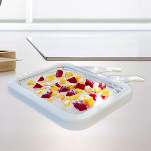 Ice Cream Roll Maker Placa Fría Instantánea Para