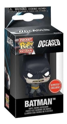 Llavero Funko Pop Batman Dceased Keychain Gamestop