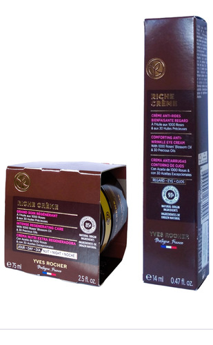 Set Cuidado Facial Anti-edad Yves Rocher Riche Creme