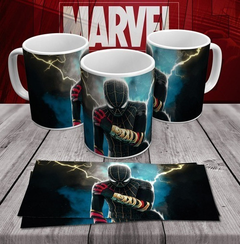 Caneca Em Porcelana Homem Aranha Modelo 4