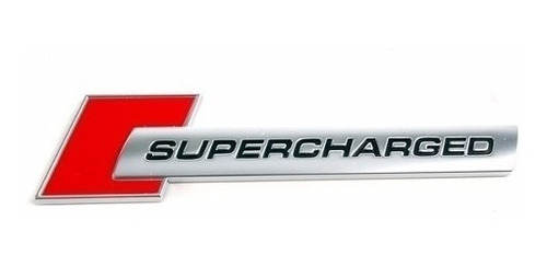 Emblema Supercharged Vw Audi Evoque A1 A3 A4 Bmw 120 320 M