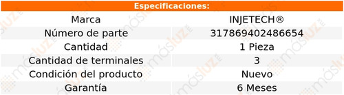 1- Sensor Múltiple Admisión Kangoo L4 1.6l 07/09 Injetech