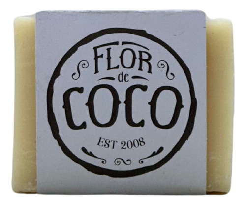 Jabón Traste Barra Hipoalergénico Flor De Coco Orgánico 250g