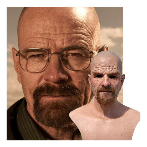 Disfraz Realista Máscara Cosplay Halloween Breaking Bad