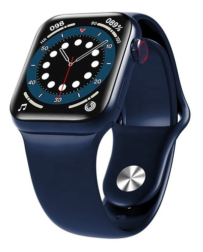 Smartwatch Bluetooth Llamadas Hw12 Pantalla Full Touch Azul