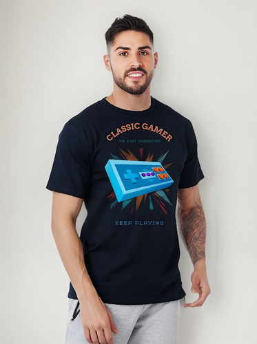 Playera Consolas Diseño 31 Control Retro Videojuegos Beloma