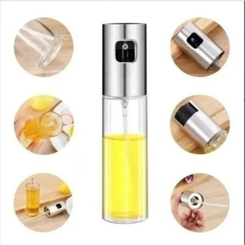 Imagen 3 de 9 de Rociador Pulverizador De Aceite Aceto Vidrio Set 3 Unidades
