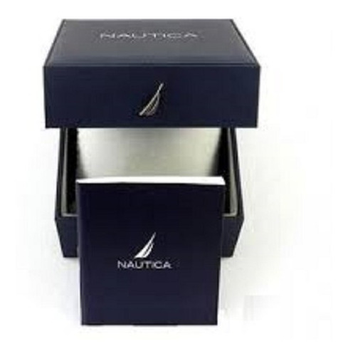 Relogio Nautica Chrono A31512 Original - Caixa E Manual Raro