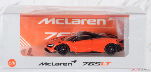 Miniatura Cm Model 1/64 Mclaren 765lt Nardo Orange 