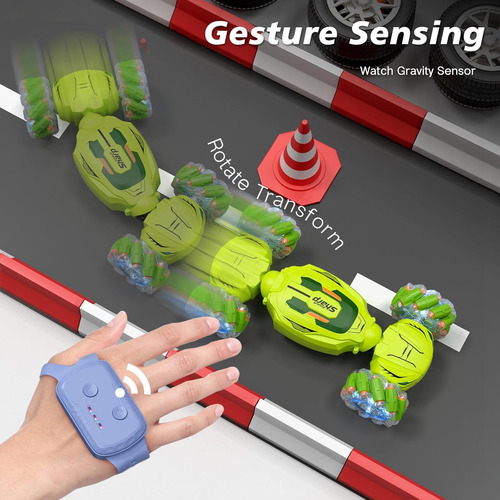 Dodomagxanadu Coche Rc Con Detección De Gestos, 2,4 Ghz 4wd