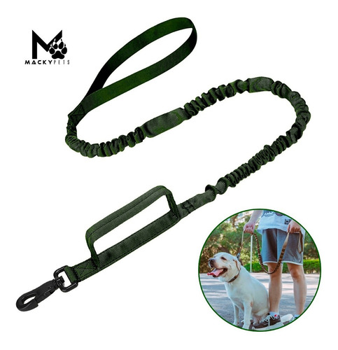Imagen 4 de 10 de Pechera Táctica Perro + Collar + Paseador + Parche /talla Xl