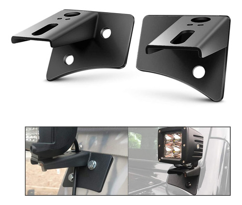 2x Base Soporte Montaje Exploradora Jeep Wrangler Rubicon Jk