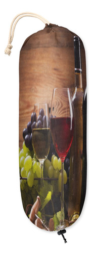 Soporte Para Bolsas De Plastico Para Copas De Vino Tinto, Uv