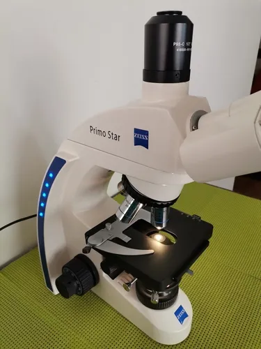 Microscopio Triocular Contraste Fases Zeiss + Camara Erc5s (Usado)