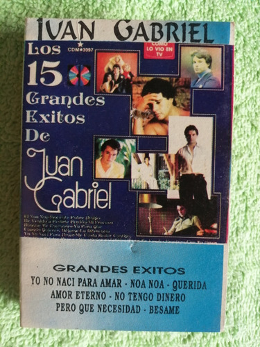 Eam Kct Los 15 Grandes Exitos De Juan Gabriel 1992 Peruano