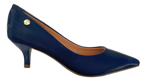 Zapato Vizzano Azul Taco Aguja 5 Cm