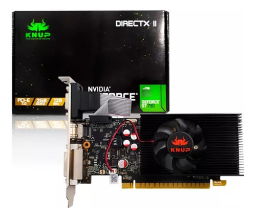 Placa De Video Nvidia 2gb Pc Knup Geforce Gt730 Ddr3 128bits
