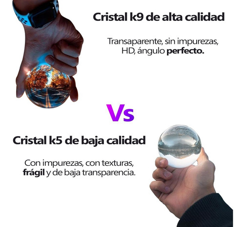 Lensball Pro (80mm) K9 Bola De Cristal Para Fotografía