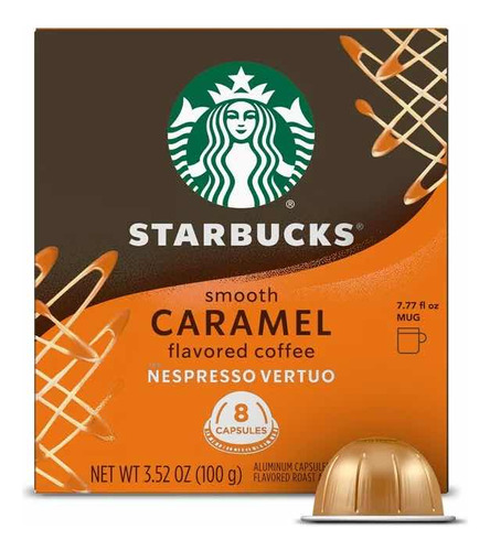 Starbucks Capsulas Nespresso - Vertuo - Caramel