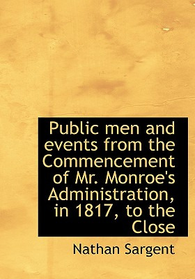 Libro Public Men And Events From The Commencement Of Mr. ...