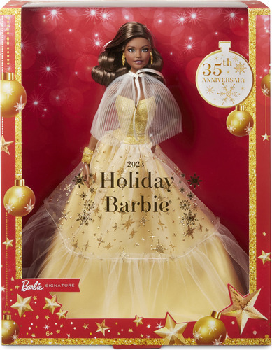 Muñeca Barbie Navideña 2023, De Coleccionista De Te
