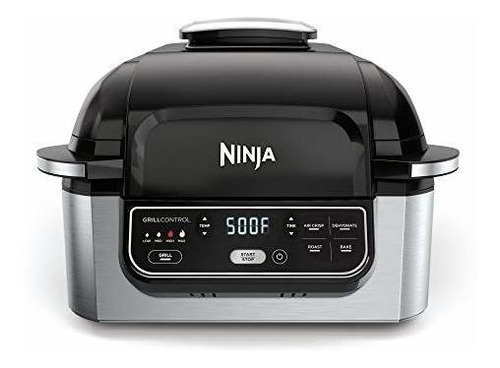 Ninja Ag301 Foodi Grill & Air Fryer W - Roast, Bake, Dehydra