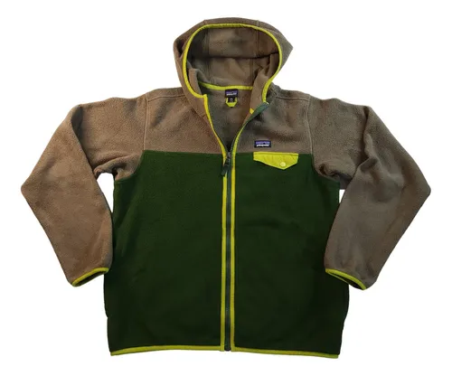 Chaqueta Patagonia Synchilla Full Zip, Con Capucha, Talla Xxl Niño