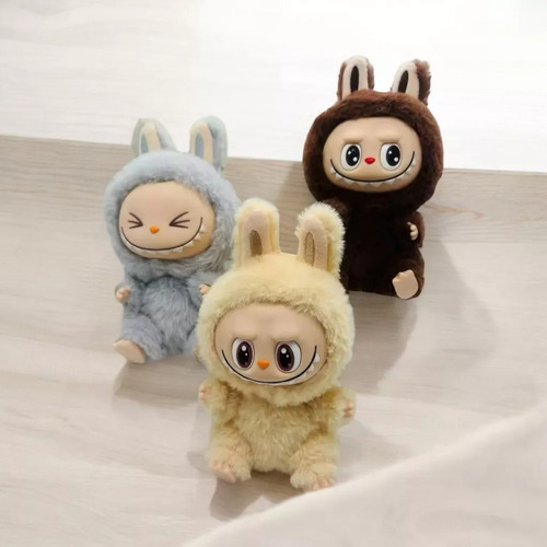 Labubu Monster Peluche Figura Bluey Macaron Have Seat 1pz