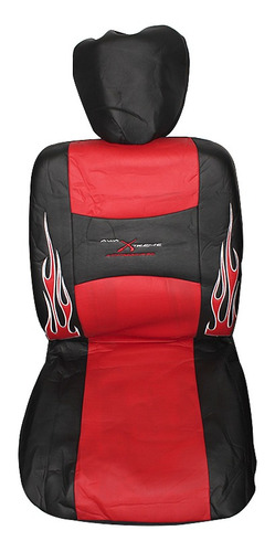 Cubre Asiento Rojo/negro Completo Neopreno