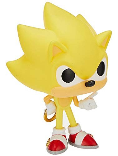 Pop Juegos: Super Sonic Figura Coleccionable, Multicolor.