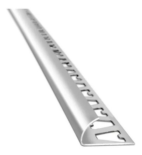 Varilla Guardacanto Arco Aluminio Cromo Mate 1383 10mm Atrim
