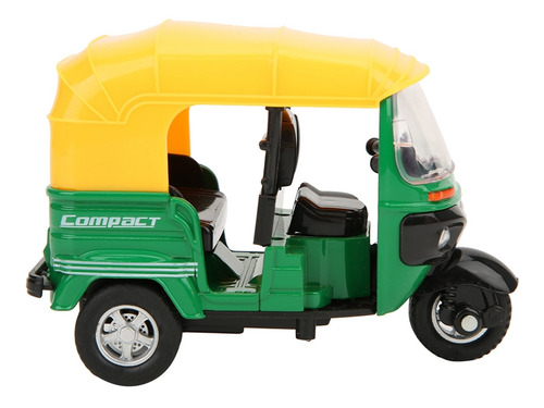 Motocicleta De Tres Ruedas Modelo 1:14 De Aleación Para Niño