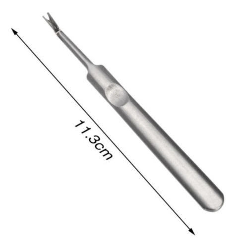 Herramienta Para Remover Gel O Acrilico Pata De Cabra Plata