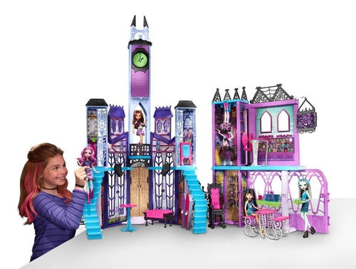 Monster High Escuela De Lujo Casa Mansion De Muñecas Mattel 