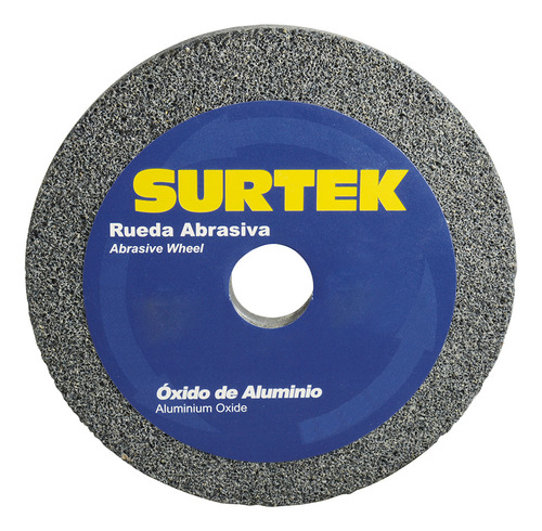 Rueda Abrasiva Óxido De Aluminio Grano 60, 6  X 3/4  Surtek