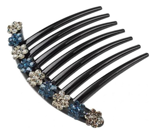 2 Rhinestone Hair Combs,