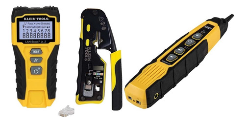 Kit De Comprobador Y Trazador De Cables Con Herramientas