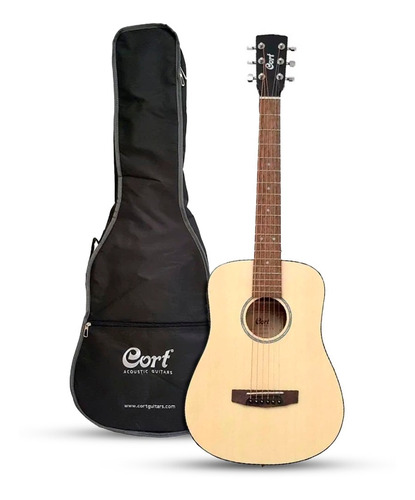 Violão Elétrico 3/4 Baby Cort Ad Mini E Open Pore + Bag