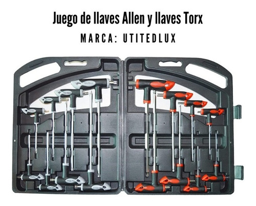 Juego De Llaves Allen Y Llaves Torx