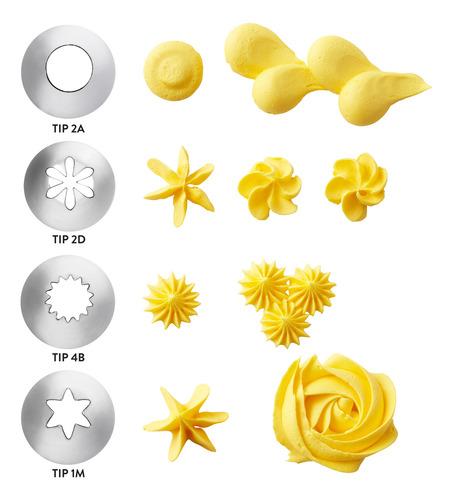 Set Duyas / Boquilla Decoracion 2a 2d 4b 1m Y Mangas Wilton