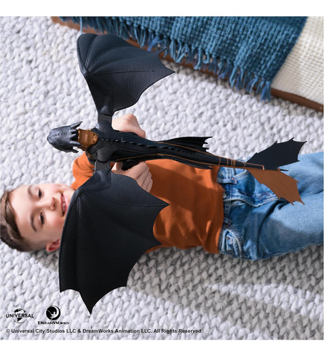 Dreamworks Dragons Cómo Entrenar A Tu Dragón Toothless Figur