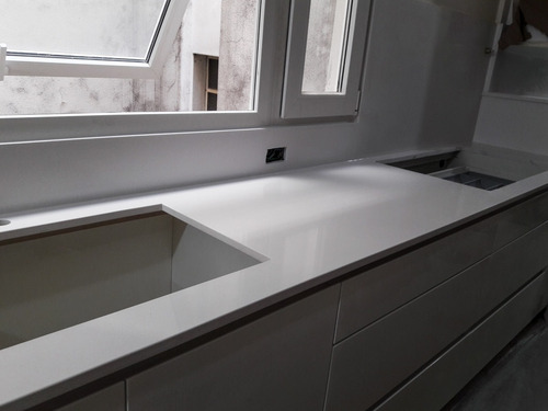 Mesada Silestone White Storm, Cocina - Forma Y Diseño