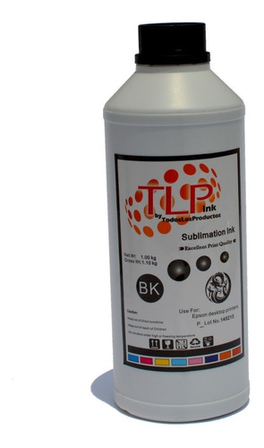 Tinta Tlp Premium Para Sublimación 1 Litro Para Tazas Gorras