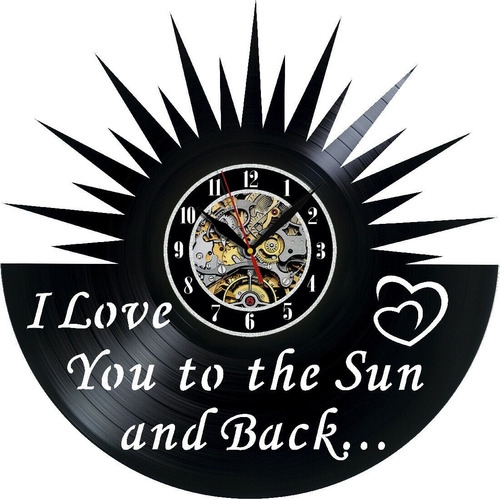 Reloj Corte Laser 4356 Amor I Love You To The Sun And Back S