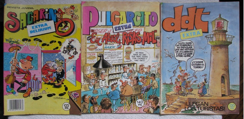 Sacarino Ddt Pulgarcito Extra Humor España 75 Pág Comic C/u