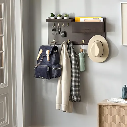 Jackcubedesign Perchero De Entrada Soporte De Pared Soporte