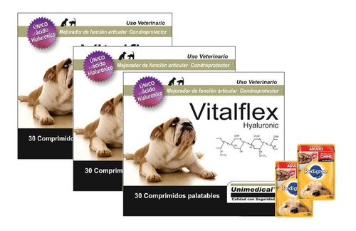 Vitalflex 90 Comprimidos (3 Cajas)+ Salsas+ Envío