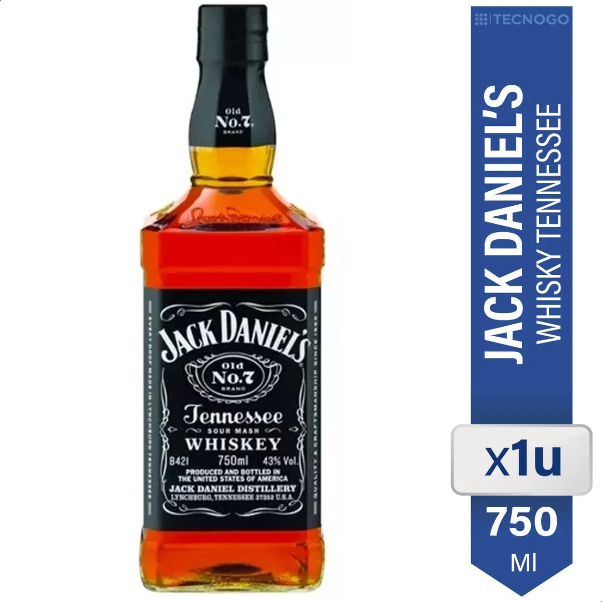 Jack Daniel's Old No. 7 Estados Unidos 750 mL